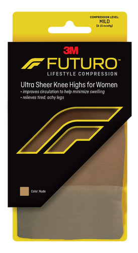 Futuro - Rodillera Mi71015nen Para Mujer, Compresion Suave, 