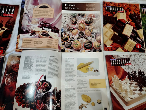 Pack De 10 Revistas Preparando Chocolates De Marta Ballina. (Usado)