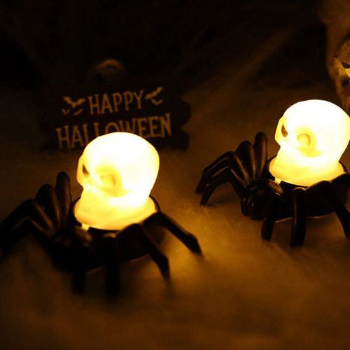 Luz Nocturna En L Para Decoración De Halloween, Cabeza De Ca