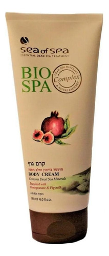 Creme Corporal -cosmético Do Mar Morto De Israel 180ml Romã