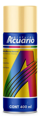 Esmalte Acrilico En Aerosol / Pintura En Aerosol Color Crema Marca Pinturas Acuario