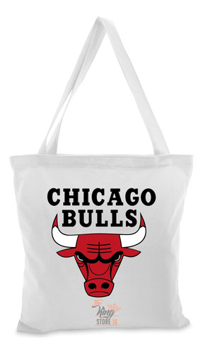 Bolso Tote Bag, Chicago Bulls, Nba, Basketball, Thekingstore