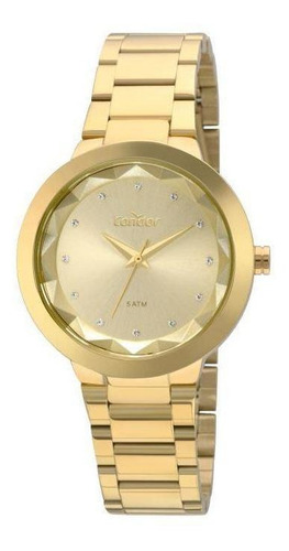 Relógio Condor Bracelete Feminino Dourado Copc21aeap/k4x