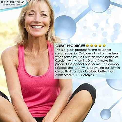 Dr Mercola Calcio Con Vitamina D3 Y Vitamina K2