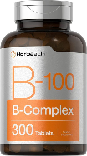 Complejo B 100mg 300tab Horbaac - Unidad a $630