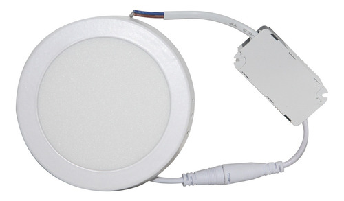 Imagen 2 de 8 de Lámpara Circular Superficial 6w 6500k; Ø: 12cm