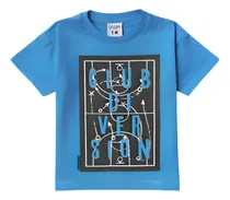 Comprar Remera Manga Corta Nene Niños Grisino Estampada Algodón