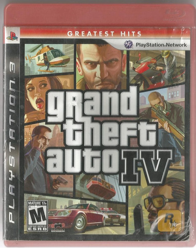 Jogo *  Grand Theft Auto Iv  * Ps3 - Usado