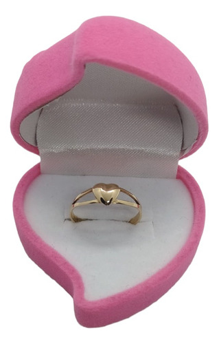 Anillo Oro 18 Ktes Corazón Psp Gps
