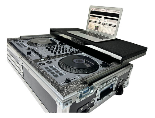 Case Duro Pioneer Ddj-800 Con Repisa Para Laptop