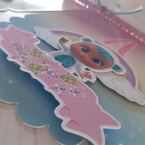 Banderines Personalizados 3d Cry Babies