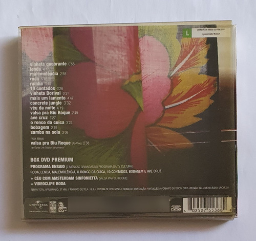 Cd Céu Lenda - Deluxe Edition - Primeiro Cd - Duplo (cd+dvd)