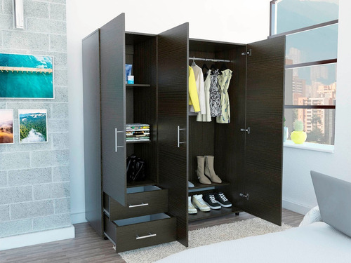 Closet Armable Dassel Chocolate Recamara Excelsior