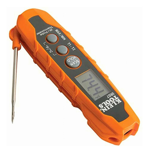 Klein Tools Ir07 Termómetro Digital Lcd Con Doble