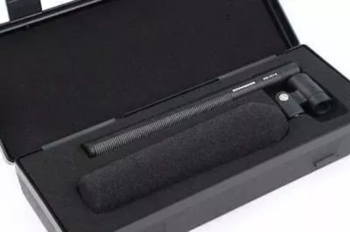 Imagen 5 de 7 de Micrófono Condensador Sennheiser Mkh416 P48 Acústica Prof Color Negro