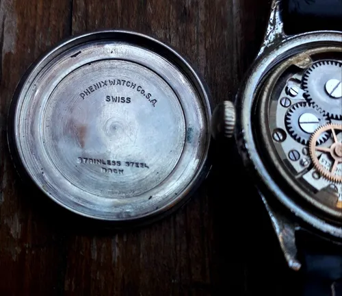 Pierpoint Phenix Reloj Militar Segunda Guerra 33 Mm (Usado)