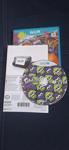 Wii U - Splatoon - Original Americano (Usado)
