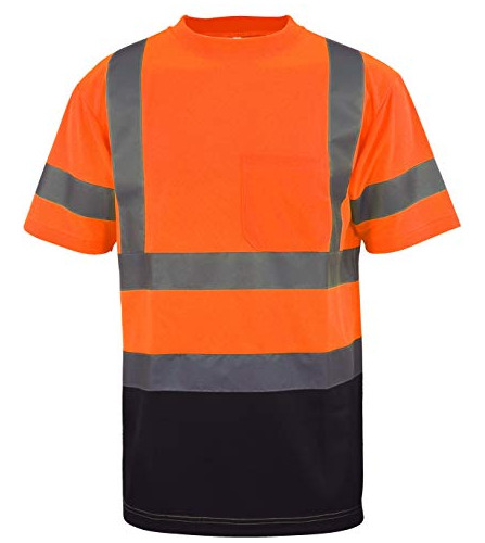 Camiseta Lym Hi Vis Clase 3 Reflectante Seguridad Lima Naran