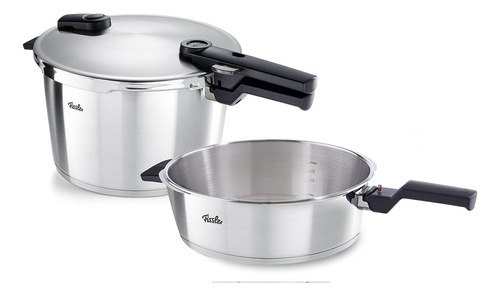 Fissler Vitaquick Premium - Juego De 2 Piezas De Tamaño Gr.