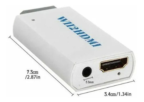 Adaptador Conversor Nintendo Wii A Hdmi Full Hd Audio Envíos