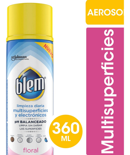 Blem Limpiador Multisuperficies Y Electrónicos X 360ml