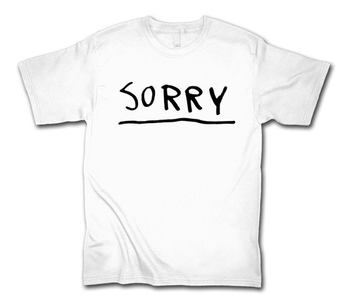 Justin Bieber Playeras Sorry Camiseta Purpose Tallas Hombre