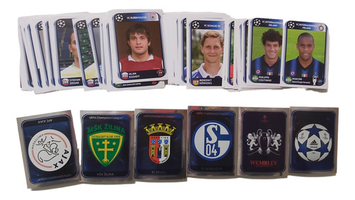 Lote Por 90 Figuritas Album Champions League 2010-2011