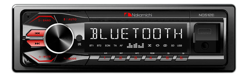 Radio MP3 para coche Nakamichi NQ512bt, Bluetooth, USB