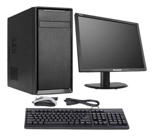 Computadora Cpu Core I5 8gb Ram 240gb Ssd Monitor Tecla Mou