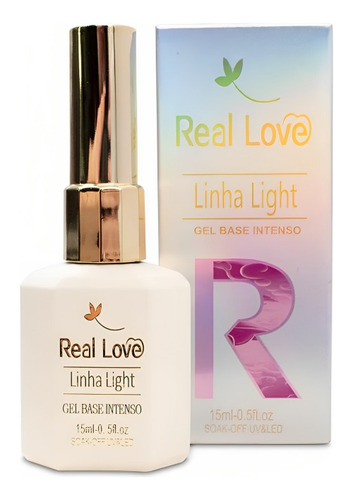 Base Em Gel Intenso Linha Light 15ml - Real Love