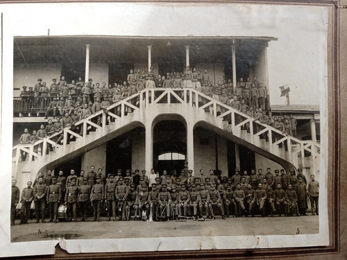 Foto Militar Antiguo Tres Foto Militar Antiguo Tres