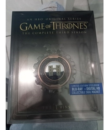 Game Of Thrones Juego Tronos Temporada 3 Steelbook Blu-ray