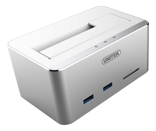 Docking Station Disco Rigido Sata 2.5 3.5 Usb Sd Uasp Unitek