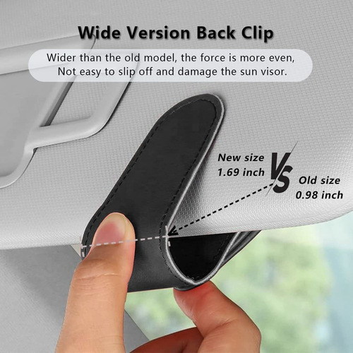 Soporte Para Gafas De Sol I Para Visera De Coche Con