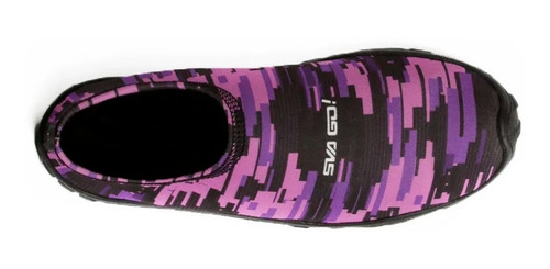 Imagen 2 de 4 de Zapato Acuático Playa Para Niño Hombre Mujer Svago Camuflaje
