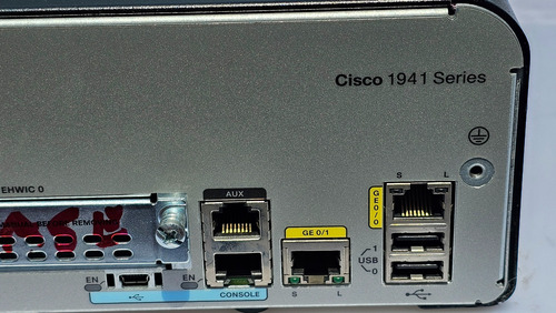 Router Cisco 1941 Practicas Ccna (Usado)