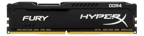 Memoria Ram Kingston Hyperx Fury 16 Gb Ddr4 3200mhz Negro