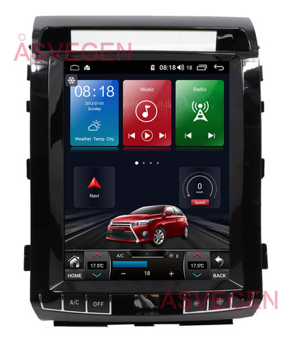 Z Auto Estereo Para Toyota Land Cruiser 2008-2015 4+64g