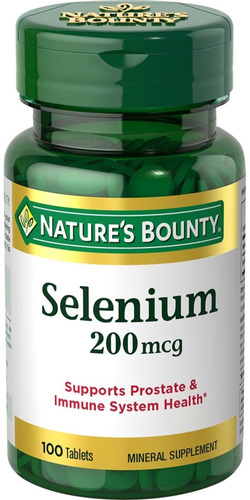 Suplemento Selenio 200 Mcg, 100 Ta - Unidad a $2389