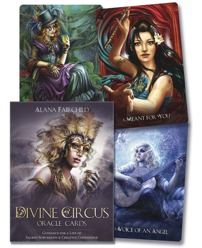 Imagen 2 de 7 de Oraculo Divine Circus - Fairchild - Lo Scarabeo - Cartas
