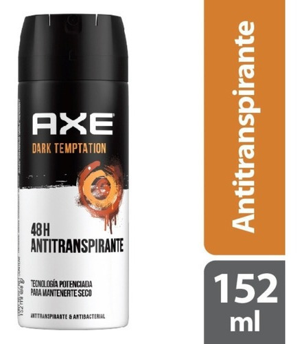 Desodorante Axe Dark Temptation Seco Spray X 152ml