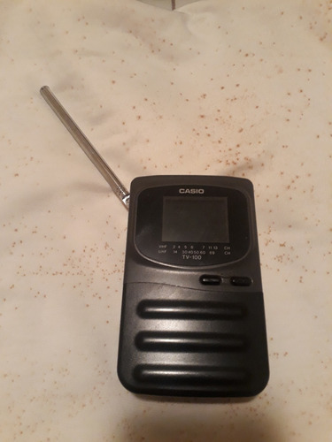 Imagen 2 de 5 de Televisor Portátil A Color Casio Modelo Tv-100 Repuesto