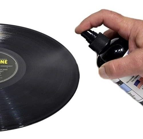 Imagen 5 de 6 de Solucion De Limpieza De Discos De Vinilo Liquido 237 Ml