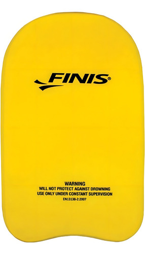 Tabla Para Natacion Finis Foam Kickboard Espuma Adulto Color Amarillo