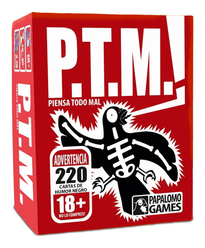 Juego De Mesa - Piensa Todo Mal (p.t.m)