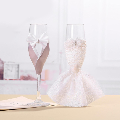 Copas Champán Para Boda, Regalos Brindis Para Novia Y