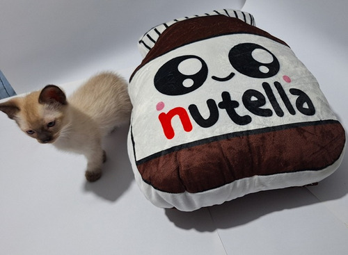 Nutella Cojin Peluche Decoración Peluche  Regalo Remodelacio