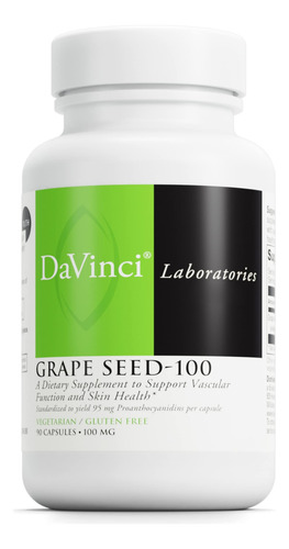 Davinci Extracto Semilla De Uva 100 Mg 90 Cápsulas Veganas