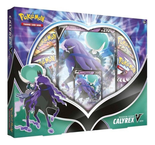 Pokemon Tcg Shadow Rider Calyrex V Box Collection Ingles