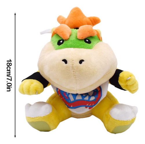 A Encantador Peluche Baby Bowser Jr 7 De Super Mario Bros